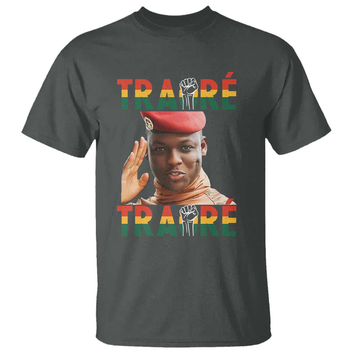Traoré 2025 Revolution T Shirt Burkina Faso President