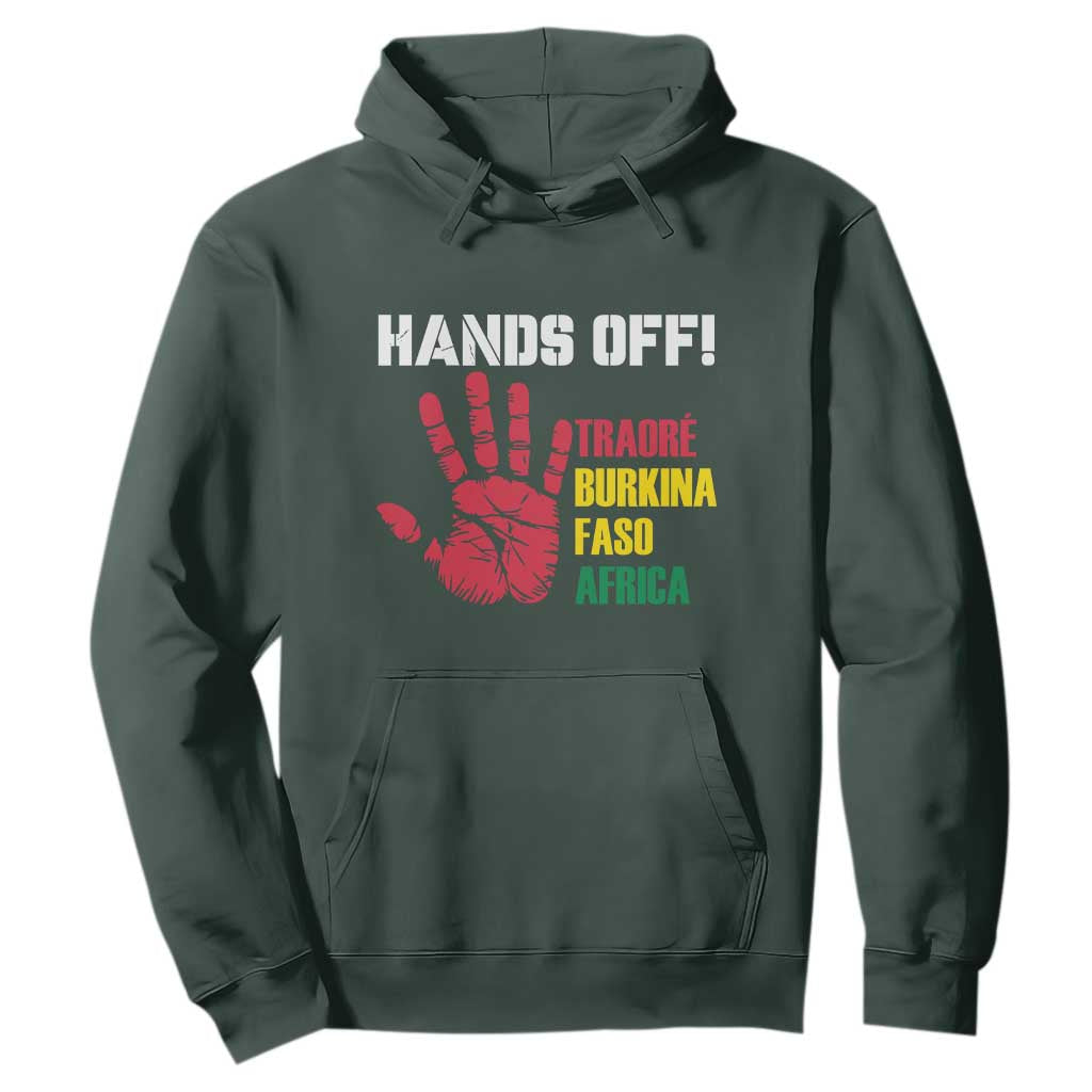 Hands Off Traoré Burkina Faso Africa Hoodie Liberation