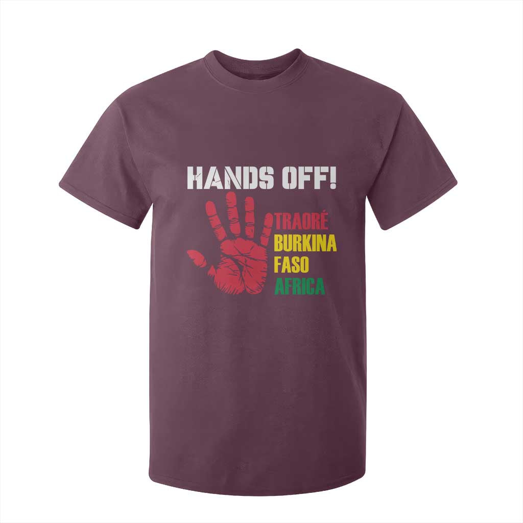 Hands Off Traoré Burkina Faso Africa T Shirt For Kid Liberation