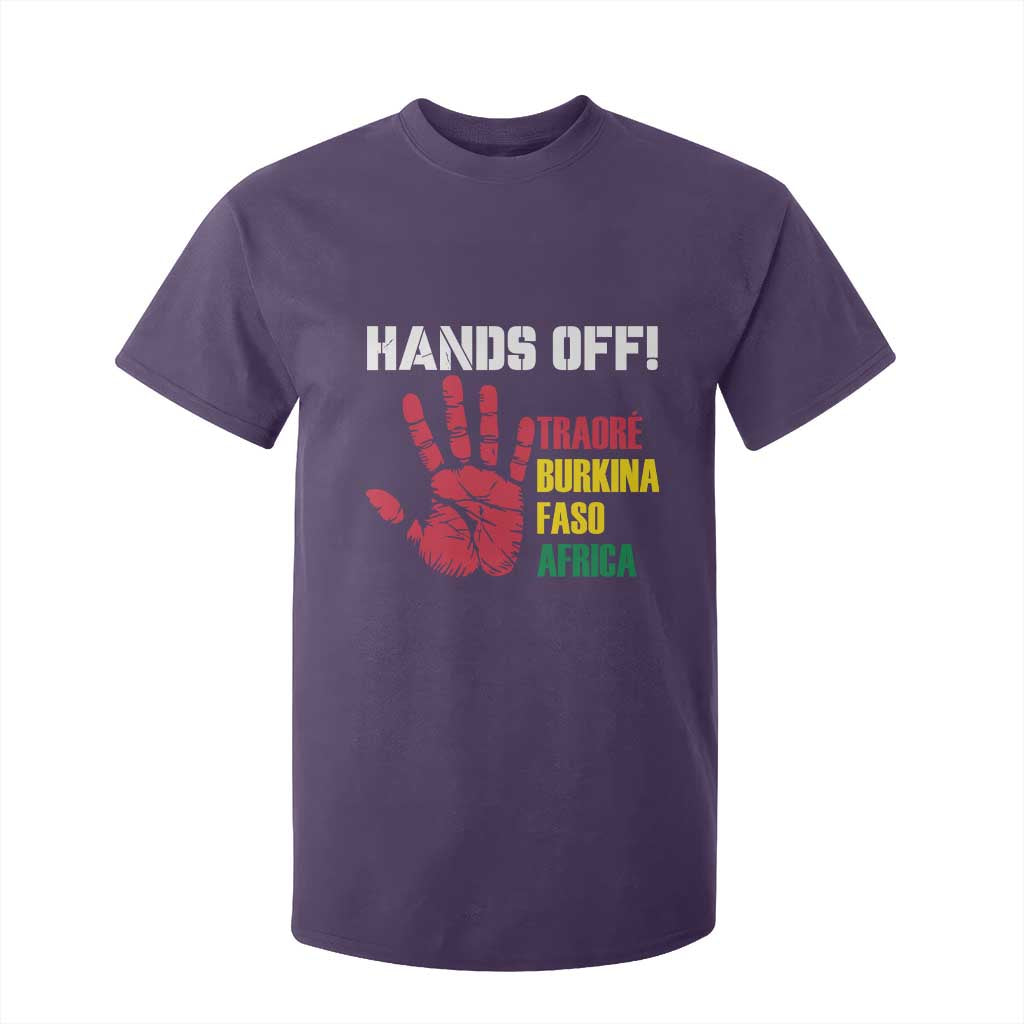 Hands Off Traoré Burkina Faso Africa T Shirt For Kid Liberation
