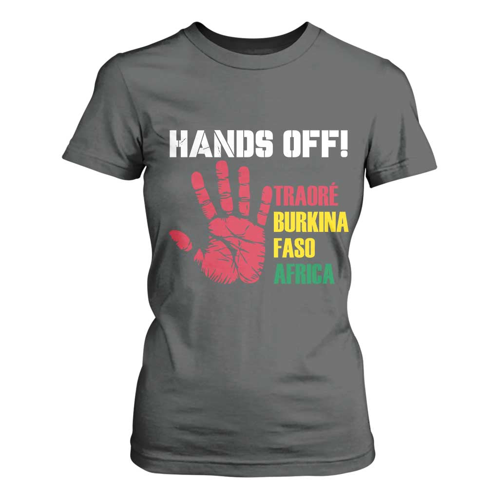 Hands Off Traoré Burkina Faso Africa T Shirt For Women Liberation