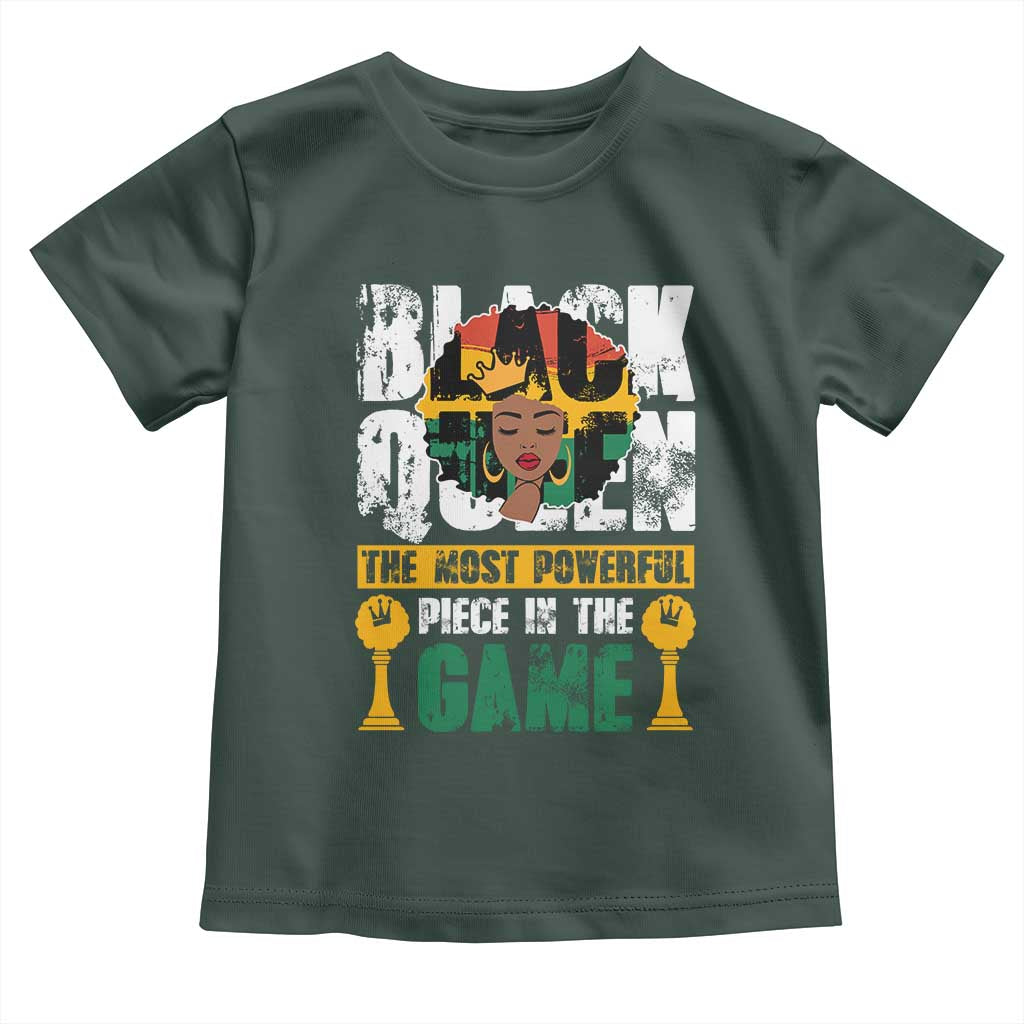 Black Queen Baby Shirt The Most Powerful Piece In The Game Afro Melanin