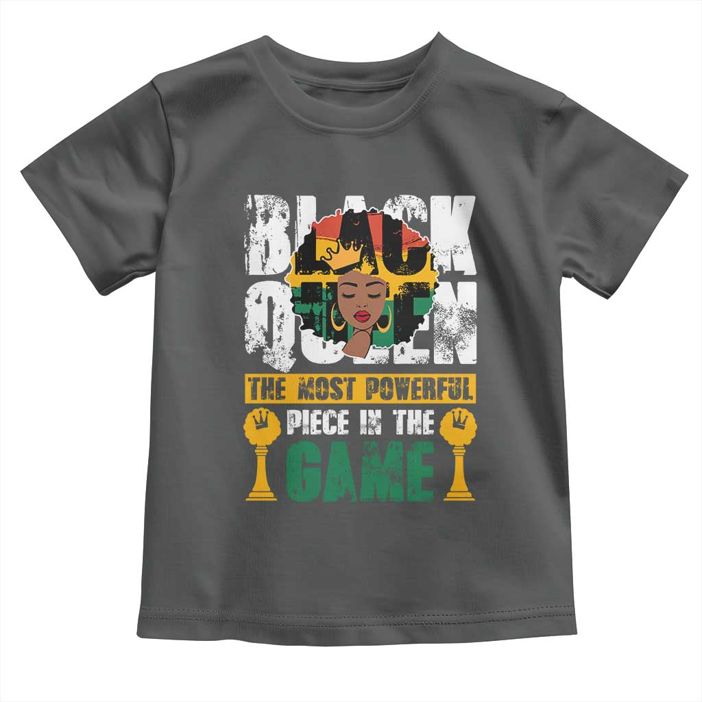 Black Queen Baby Shirt The Most Powerful Piece In The Game Afro Melanin