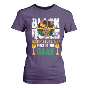 Black Queen T Shirt For Women The Most Powerful Piece In The Game Afro Melanin