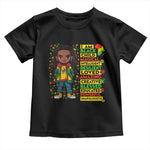 I Am Black Child Locd Boy Toddler T Shirt African Pride Black History Month