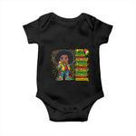 I Am Black Child Afro Girl Baby Onesie African American Pride Black History Month