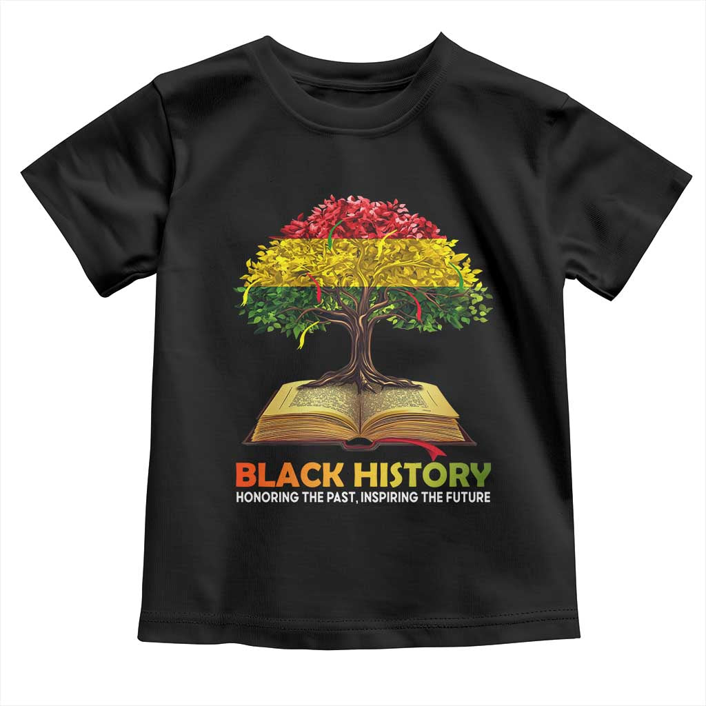 African Roots Pride Toddler T Shirt Honoring The Past Inspiring The Future Black History Month