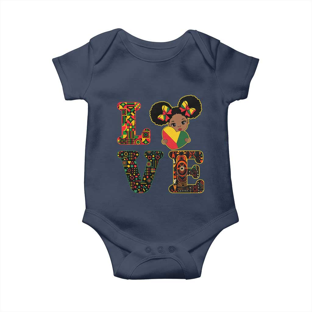 I Am Black Child Cute Girl Baby Onesie LOVE Black History Month Strong African Pride