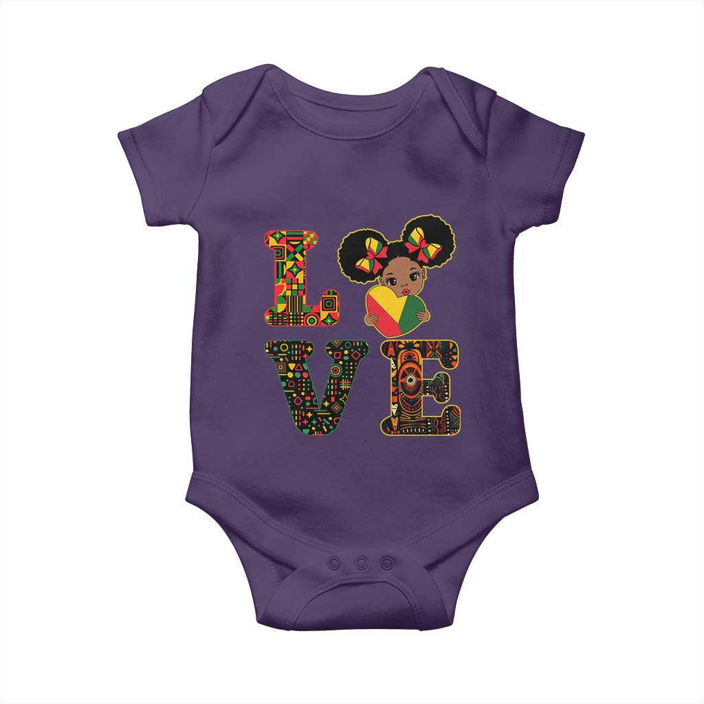 I Am Black Child Cute Girl Baby Onesie LOVE Black History Month Strong African Pride