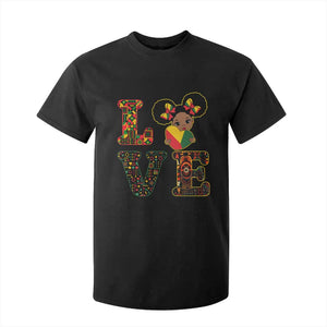 I Am Black Child Cute Girl T Shirt For Kid LOVE Black History Month Strong African Pride