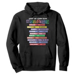 What We Learn From Black History Hoodie Black Excellence African Roots Pride TS02