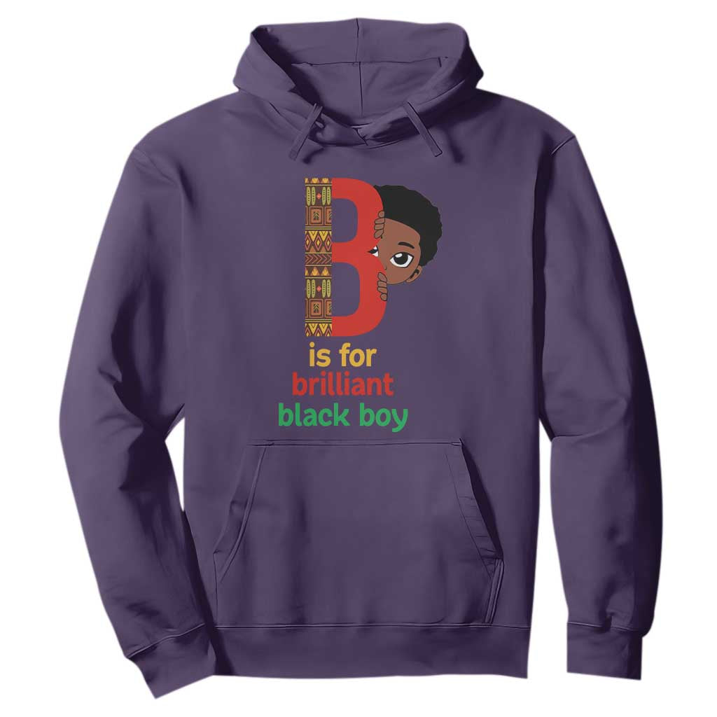 Black History Month Boy Hoodie B Is For Brilliant HBCU Education