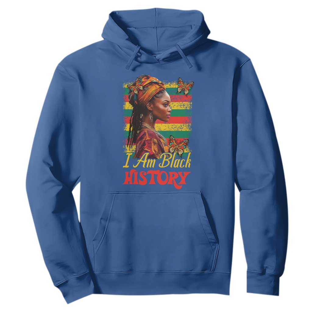 I Am Black History Hoodie African Pride Woman