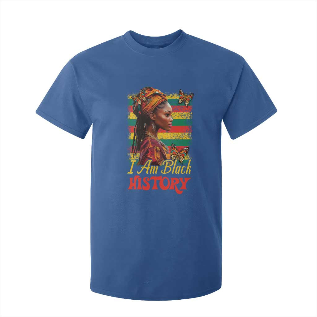 I Am Black History T Shirt For Kid African Pride Woman