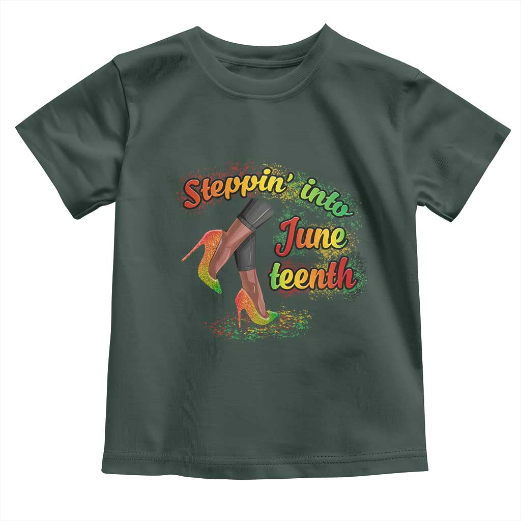 Stepping Into Juneteenth Baby Shirt High Heels African American Black History