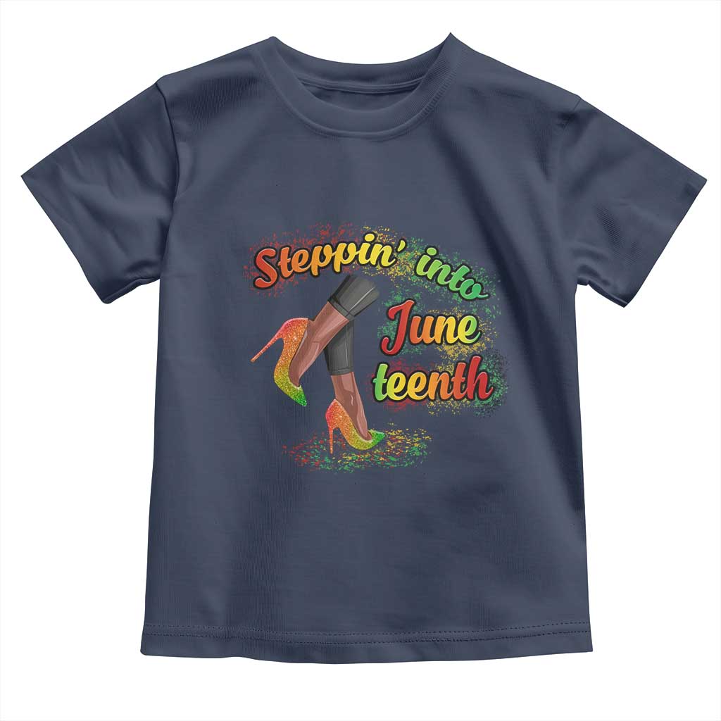 Stepping Into Juneteenth Baby Shirt High Heels African American Black History