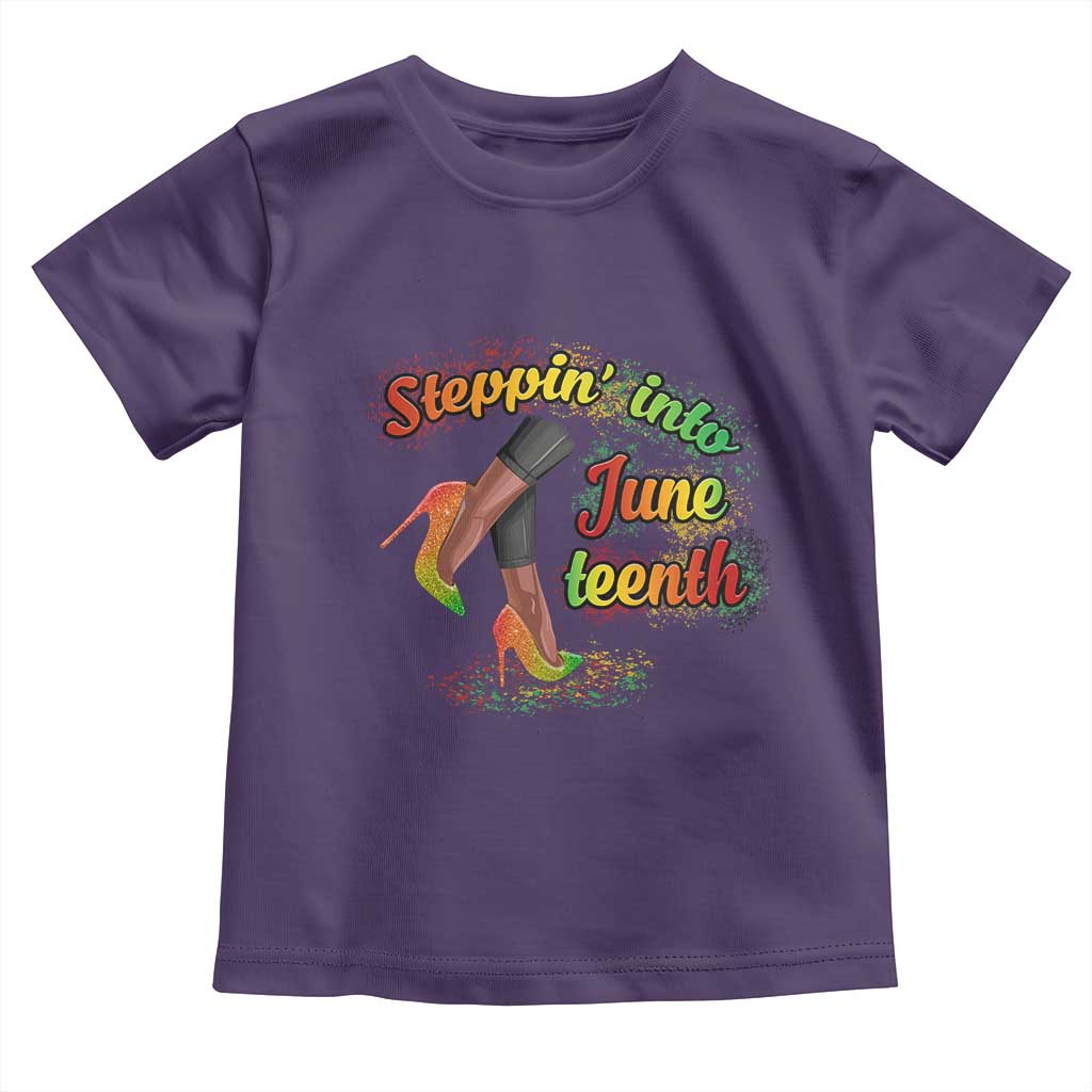 Stepping Into Juneteenth Baby Shirt High Heels African American Black History