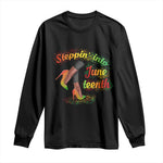 Stepping Into Juneteenth Long Sleeve Shirt High Heels African American Black History