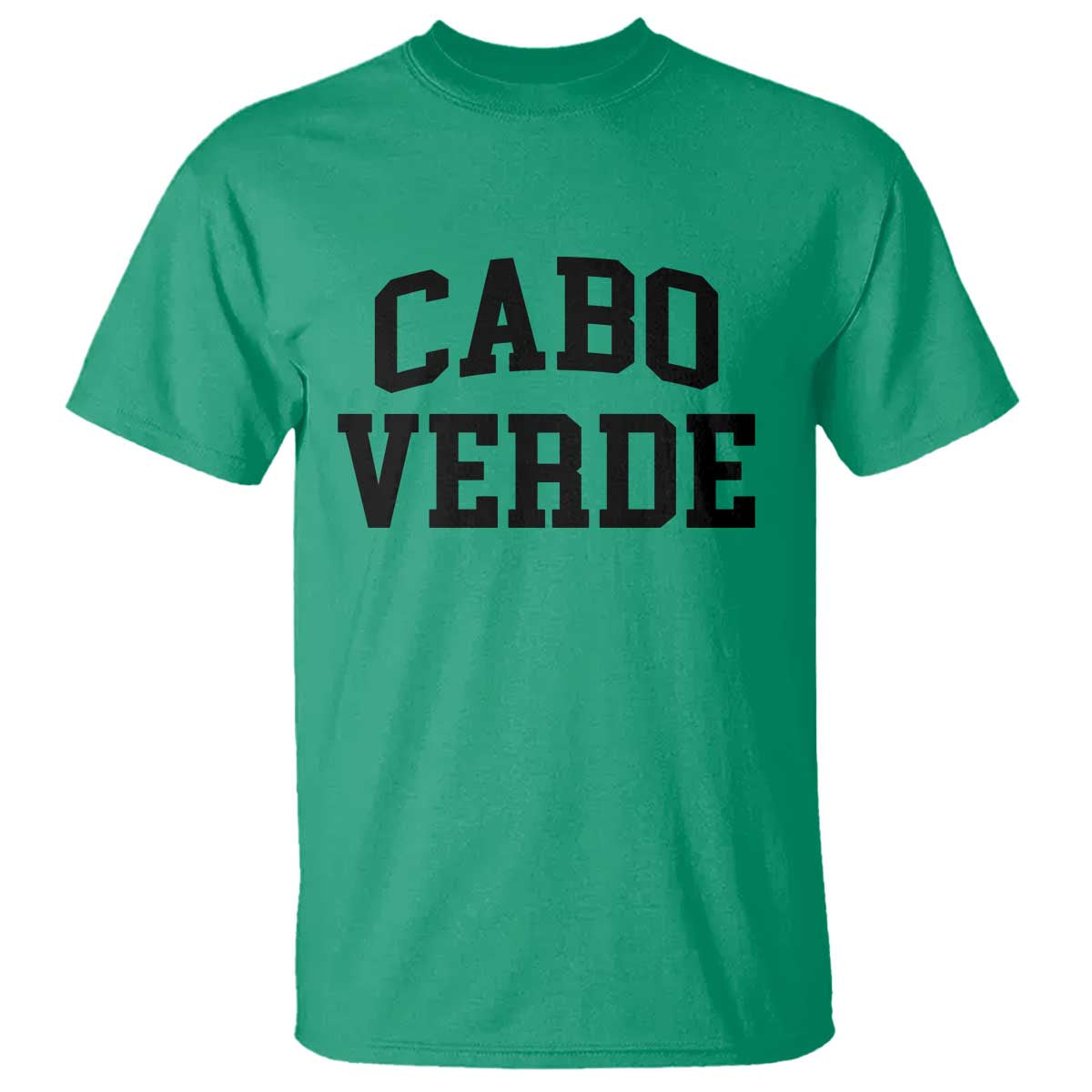 Cabo Verde Returns Home National Pride Varsity Style T Shirt Cape Verde Minimalist Text Graphic