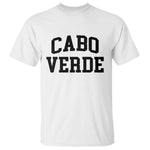 Cabo Verde Returns Home National Pride Varsity Style T Shirt Cape Verde Minimalist Text Graphic