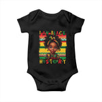 I Am Black History Baby Onesie Black Melanin Kids Girls
