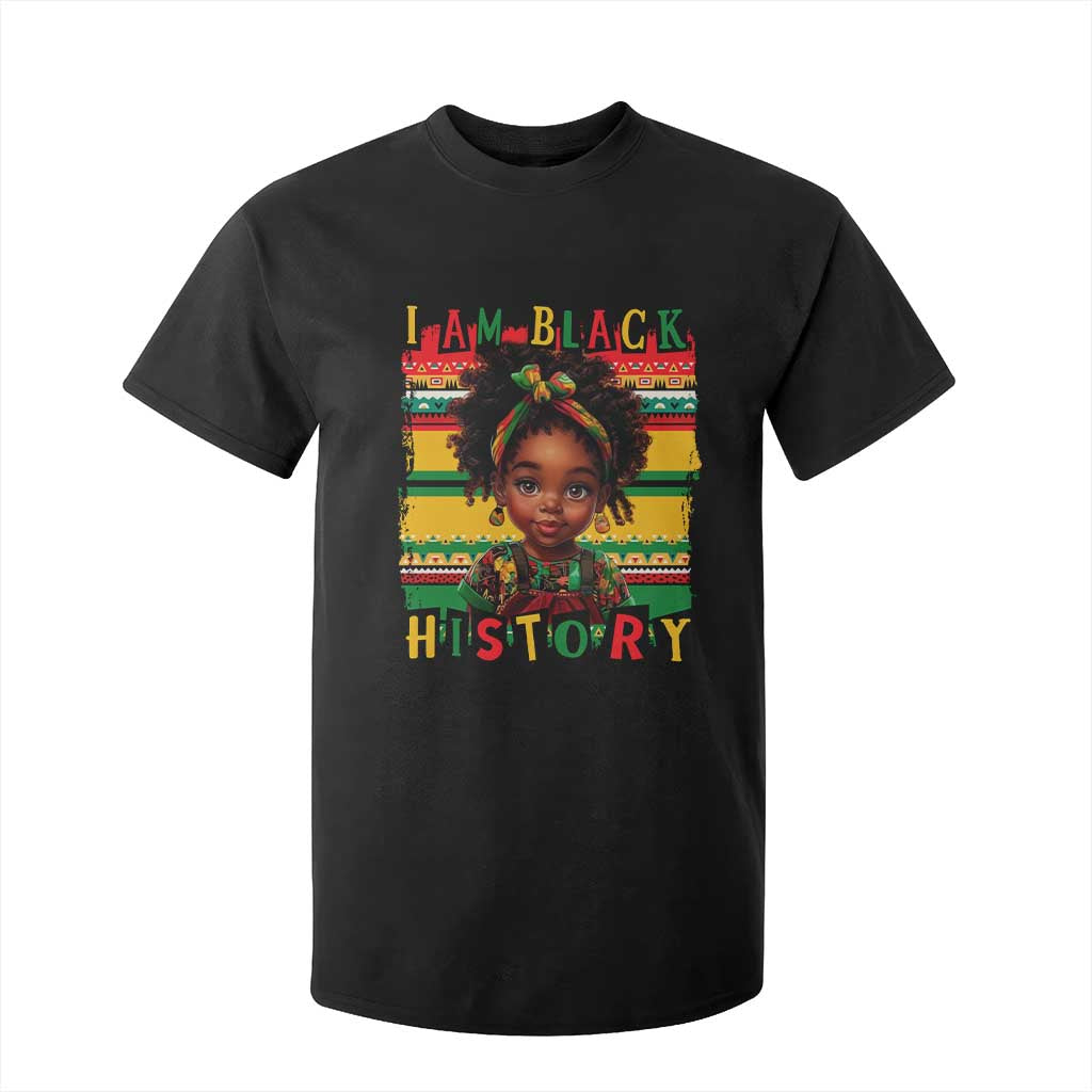 I Am Black History T Shirt For Kid Black Melanin Kids Girls