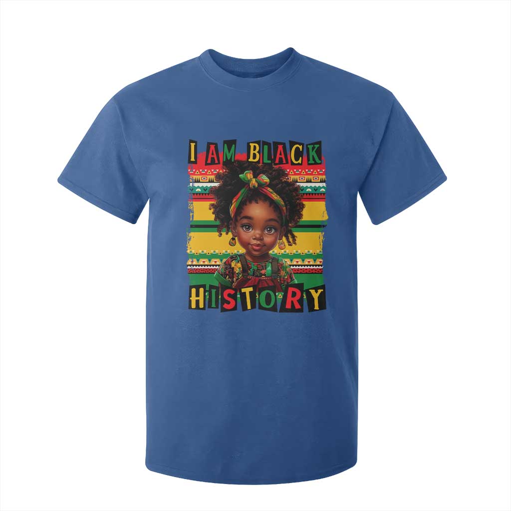I Am Black History T Shirt For Kid Black Melanin Kids Girls