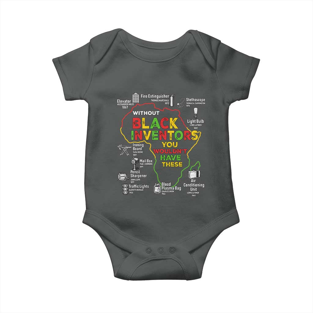 Proud Black Inventors Baby Onesie Black History Month African American Pride