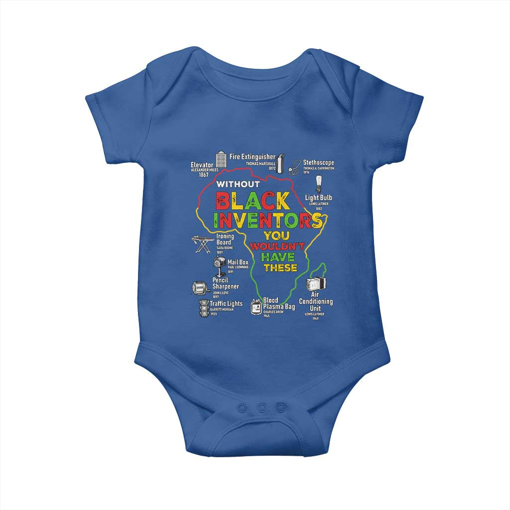 Proud Black Inventors Baby Onesie Black History Month African American Pride
