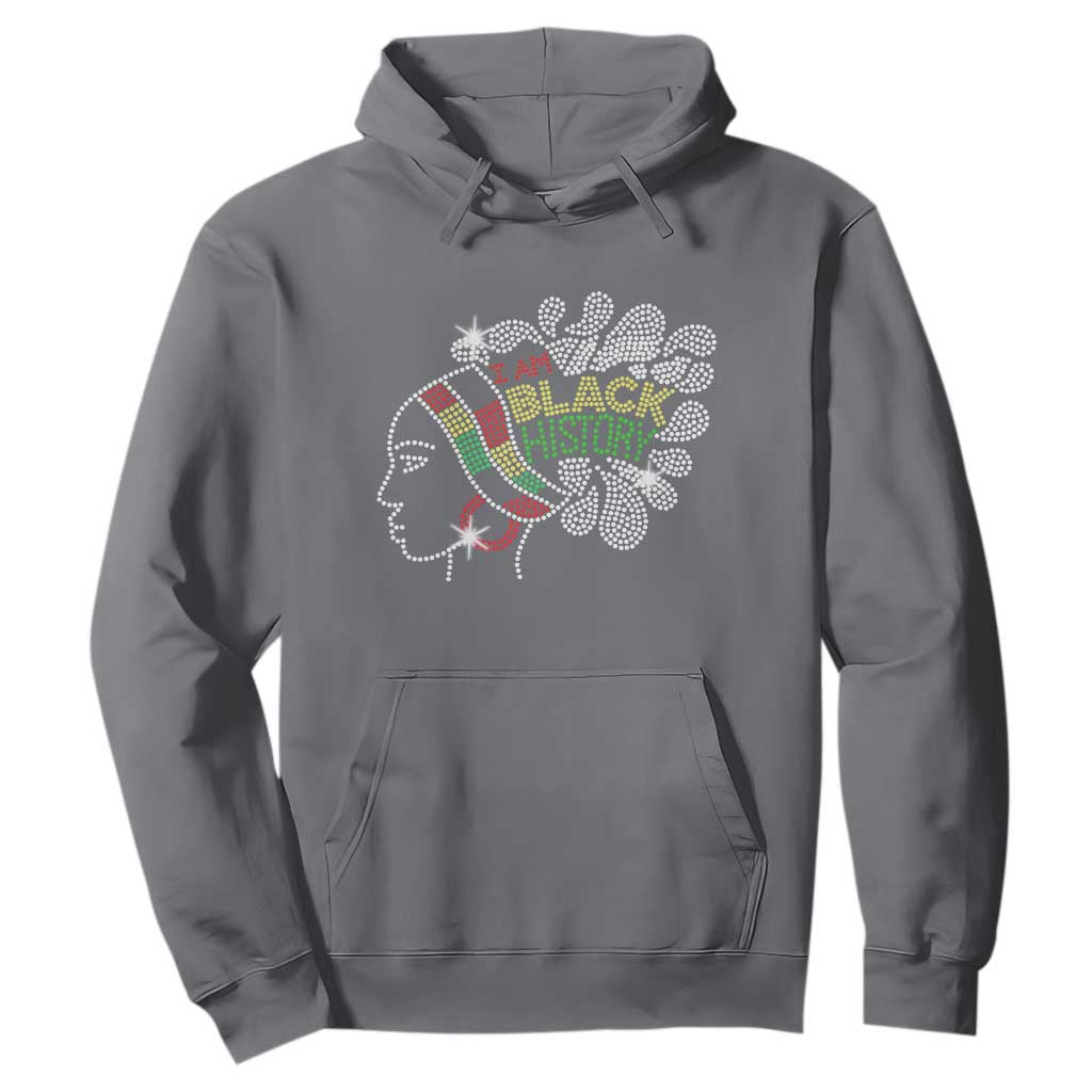 I Am Black History Hoodie Black Girl Sparkling