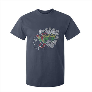 I Am Black History T Shirt For Kid Black Girl Sparkling
