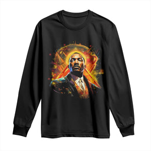 Martin Luther King MLK Long Sleeve Shirt Afrofuturism Graphic Art
