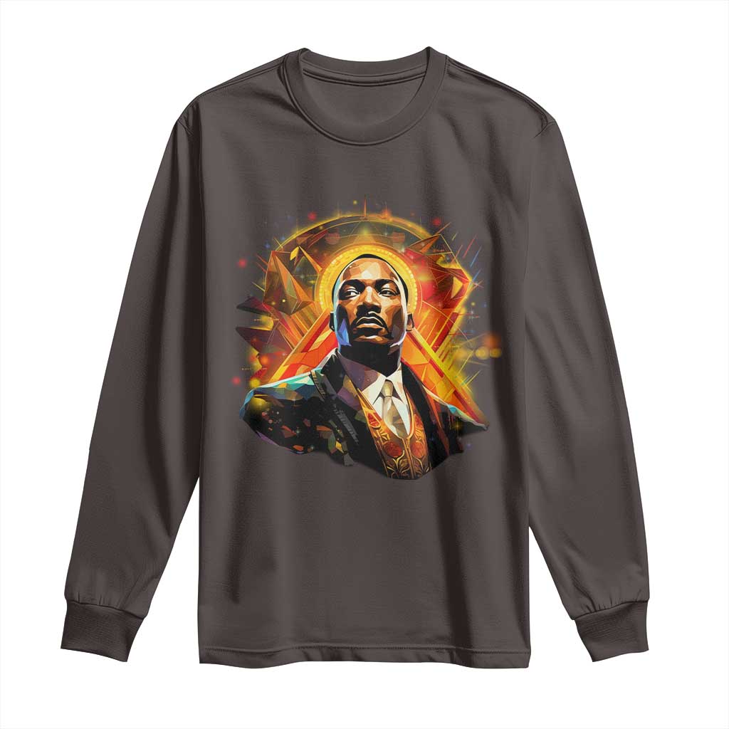 Martin Luther King MLK Long Sleeve Shirt Afrofuturism Graphic Art