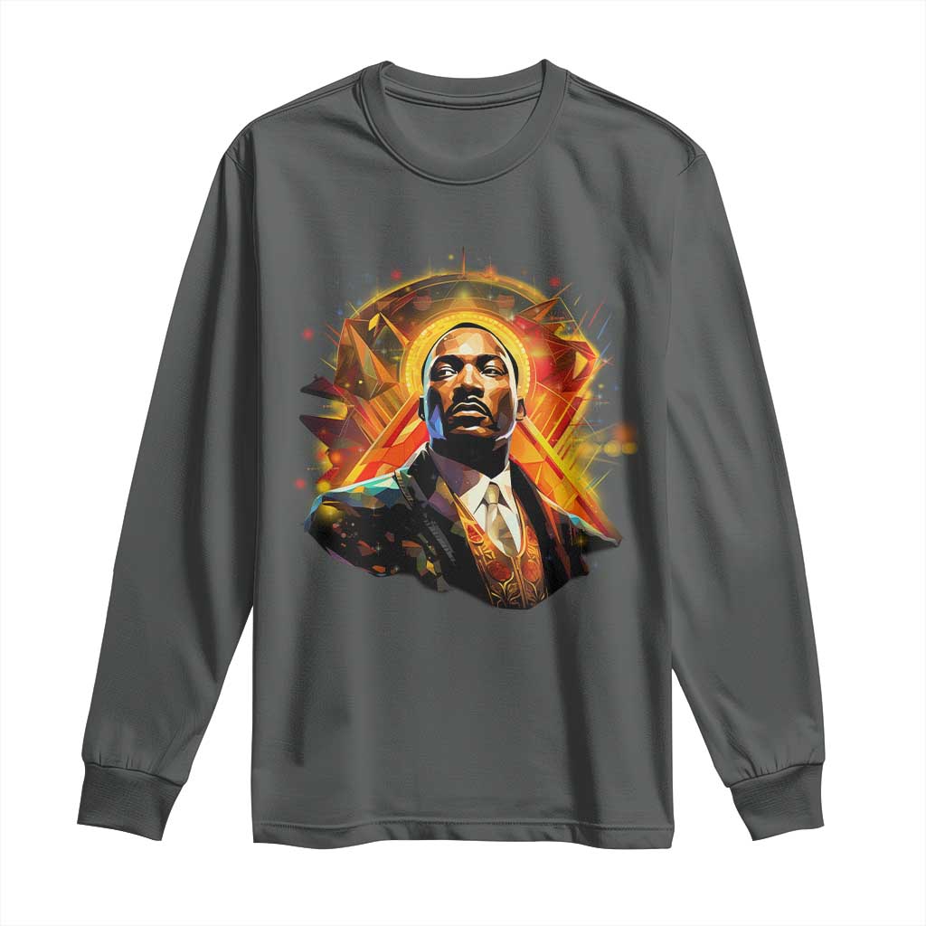 Martin Luther King MLK Long Sleeve Shirt Afrofuturism Graphic Art