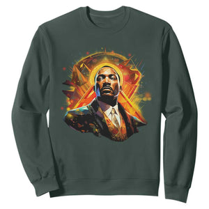 Martin Luther King MLK Sweatshirt Afrofuturism Graphic Art