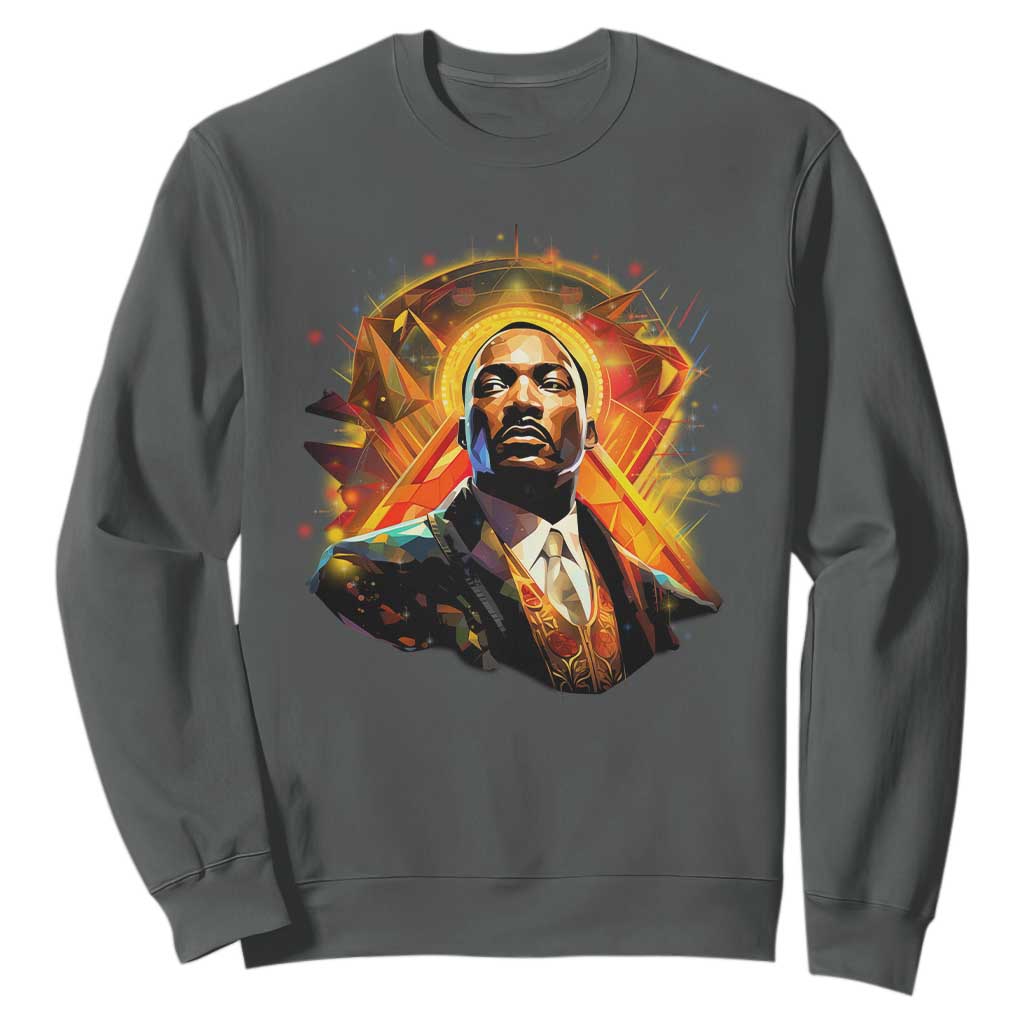 Martin Luther King MLK Sweatshirt Afrofuturism Graphic Art