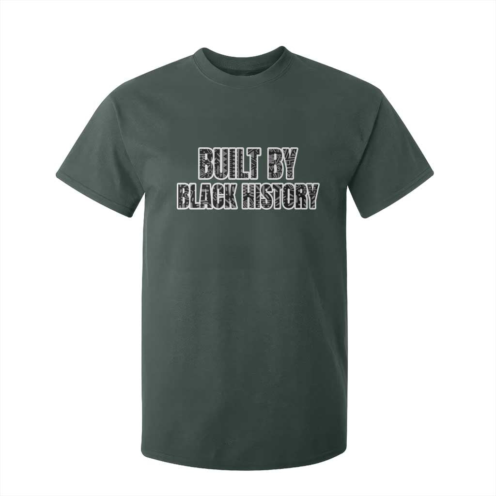 Built by Black History T Shirt For Kid