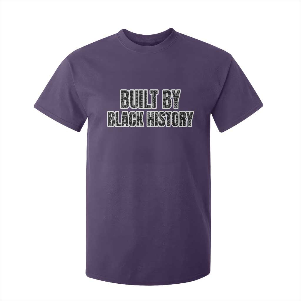 Built by Black History T Shirt For Kid