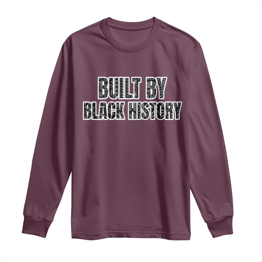 Built by Black History Long Sleeve Shirt TS02