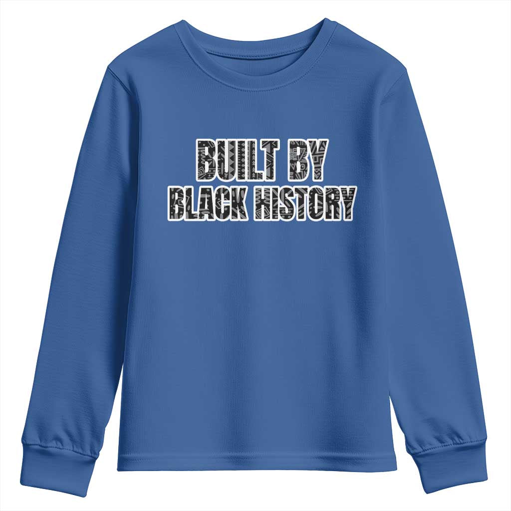 Built by Black History Youth Long Sleeve Shirt