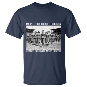6888th Battalion 6 Triple 8 T Shirt Black Women's Army Corps