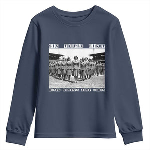 6888th Battalion 6 Triple 8 Youth Sweatshirt Black Women's Army Corps