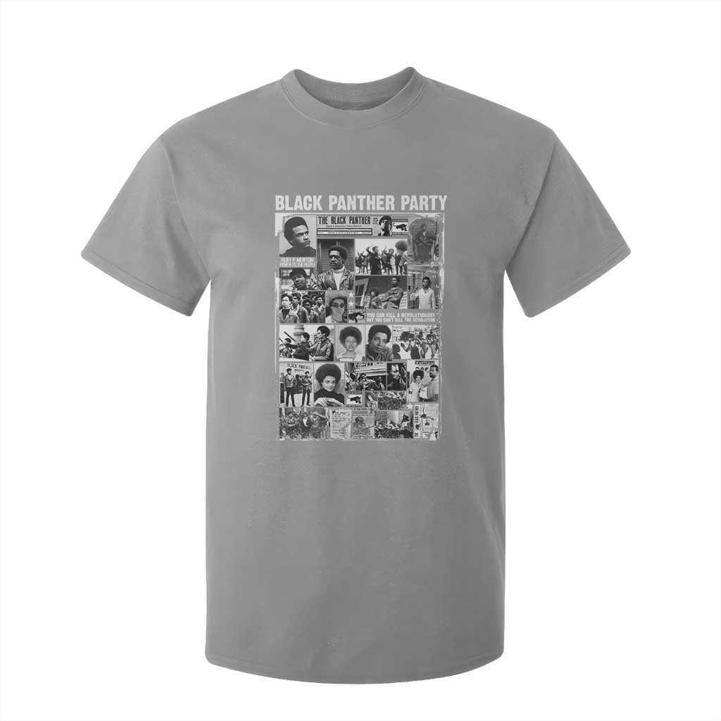Black Panther Party Legacy T Shirt For Kid Revolutionary Tribute to Huey P Newton Movement - African Pride