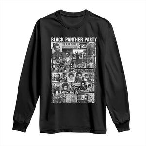 Black Panther Party Legacy Long Sleeve Shirt Revolutionary Tribute to Huey P Newton Movement - African Pride