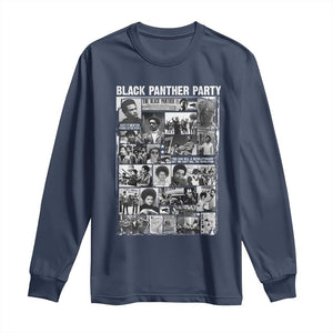 Black Panther Party Legacy Long Sleeve Shirt Revolutionary Tribute to Huey P Newton Movement - African Pride