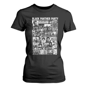 Black Panther Party Legacy T Shirt For Women Revolutionary Tribute to Huey P Newton Movement - African Pride