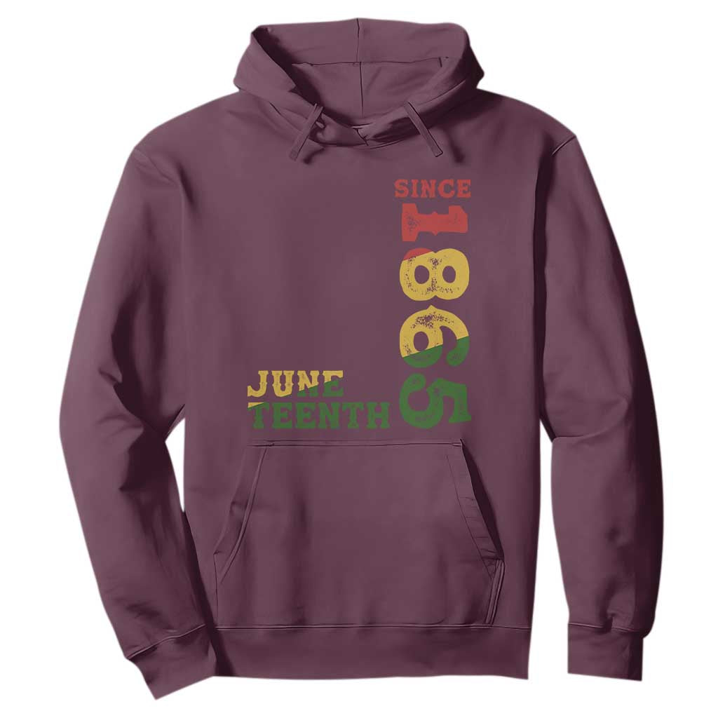 Juneteenth Since 1865 Hoodie Freedom Black History Independence Day