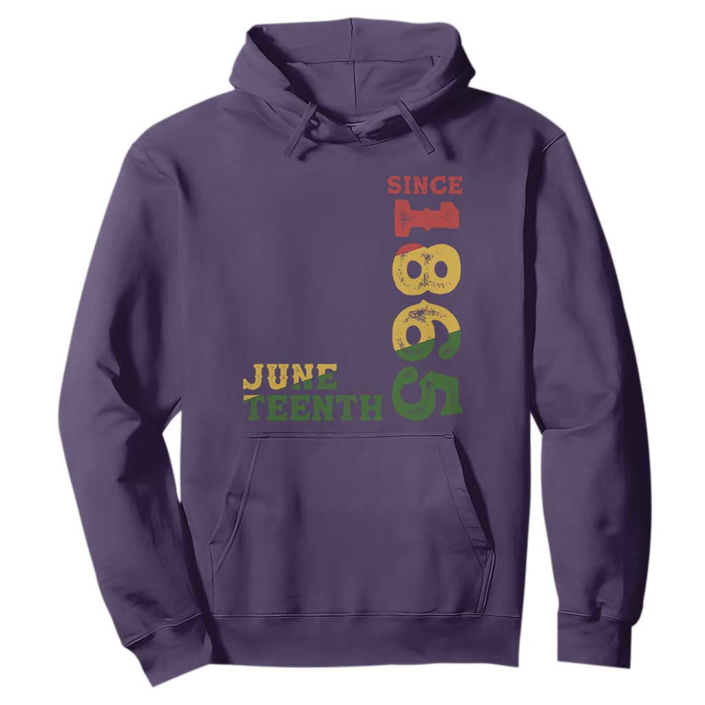 Juneteenth Since 1865 Hoodie Freedom Black History Independence Day