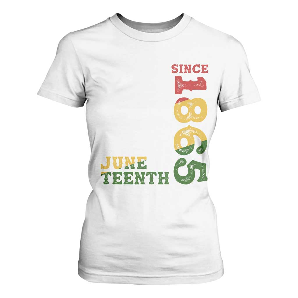 Juneteenth Since 1865 T Shirt For Women Freedom Black History Independence Day