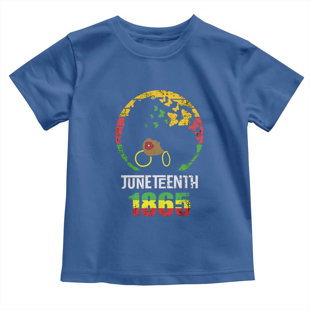 Juneteenth 1865 Baby Shirt Retro Black Woman Pride